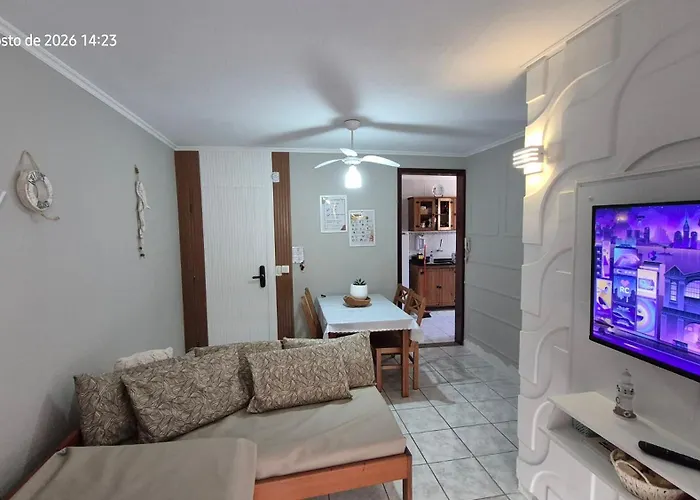 Apartamento à 5min à pé da Praia Ubatuba